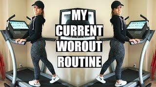 MY WORKOUT PLAN | Ft. NordicTrack!