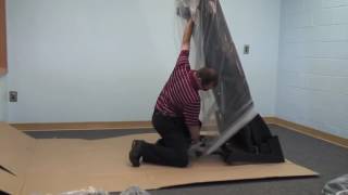 Sole Folding Treadmill Assembly Step 1/8